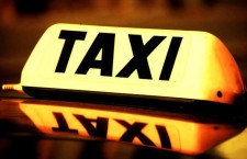 Taxi cab sign такси