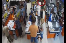 Внимание, розыск: кража из супермаркета в Кишиневе