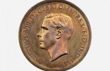 монета с профилем Эдуарда III, британия