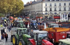 французские фермеры в париже